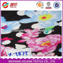 plain printed 100 viscose rayon fabric for ladies cloths printing